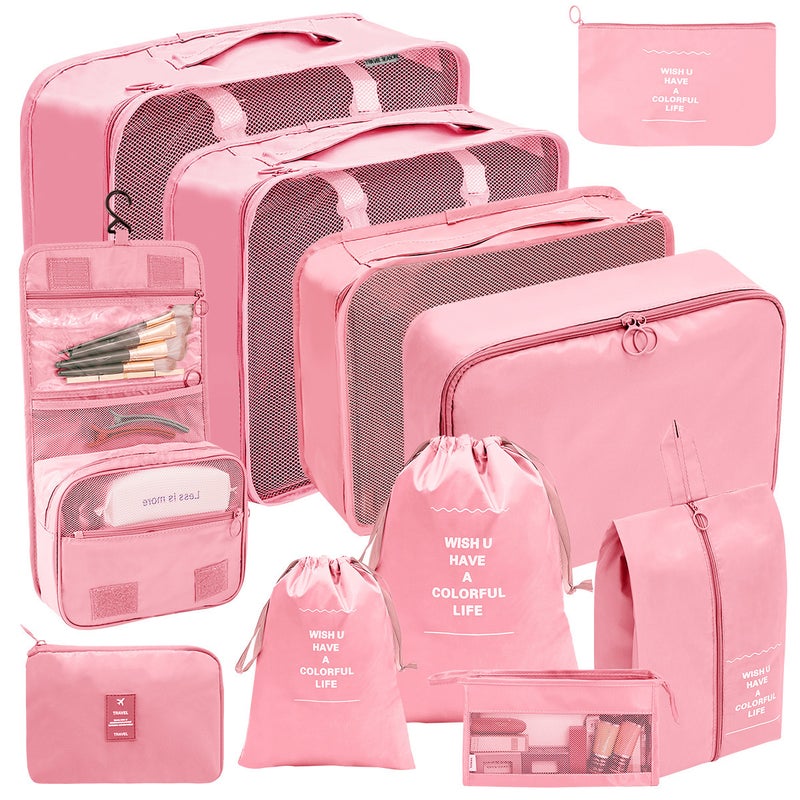 Travel Storage Bag Set Digital Toiletry Cosmetics Packaging Storage Bag Clothes Shoes Luggage Travel Bag - Image 5